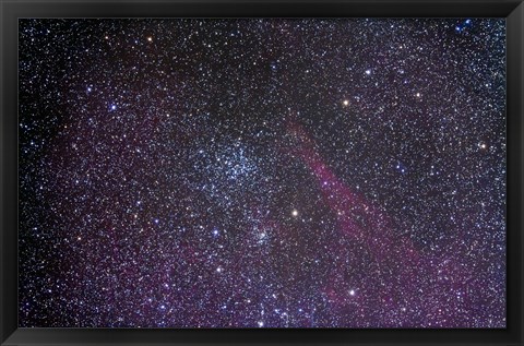 Framed Open cluster Messier 38 in the constellation Auriga Print