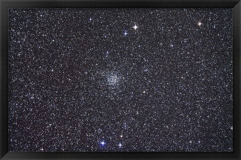 Framed Open cluster NGC 7789 in the constellation Cassiopeia Print