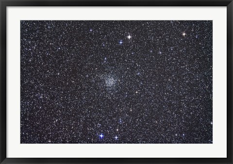 Framed Open cluster NGC 7789 in the constellation Cassiopeia Print