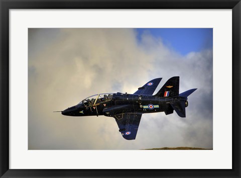 Framed Hawk T1 trainer aircraft of the Royal Air Force Print