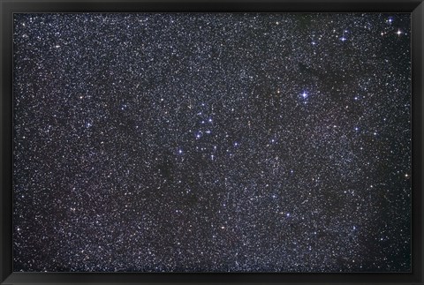 Framed Open cluster Messier 39 in the constellation Cygnus Print