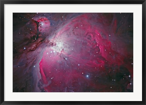 Framed Messier 42, The Orion Nebula Print