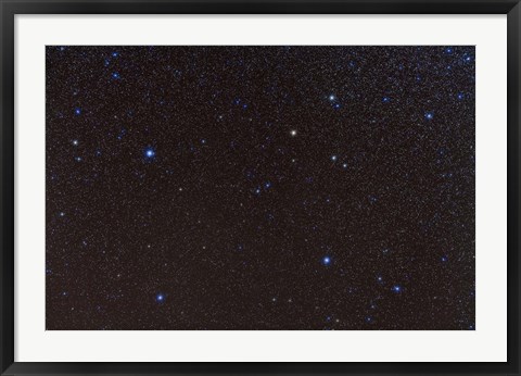 Framed Pegasus constellation in the northern sky Print