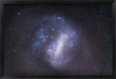 Framed Widefield view of the Large Magellanic Cloud Print