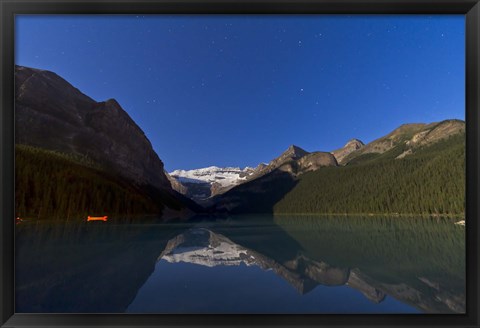 Framed Lake Louise, Banff National Park, Alberta, Canada Print