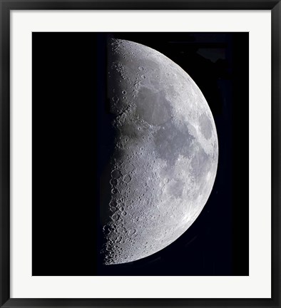 Framed Quarter Moon Print