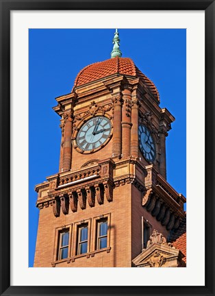 Framed Main street station, Richmond, VA Print