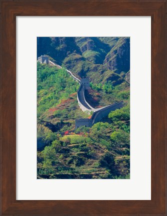 Framed Great Wall, China Print