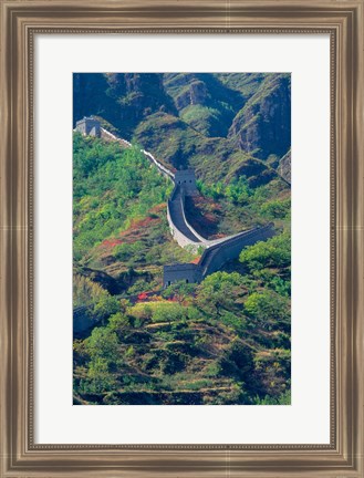 Framed Great Wall, China Print