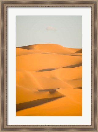 Framed Erg Awbari, Sahara desert, Fezzan, Libya Print