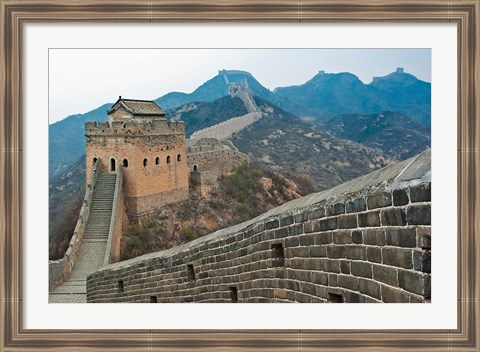 Framed China, Hebei, Luanping, Chengde. Great Wall of China Print