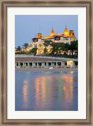 Framed El Salamiek Palace Hotel and Casino, Alexandria, Egypt Print