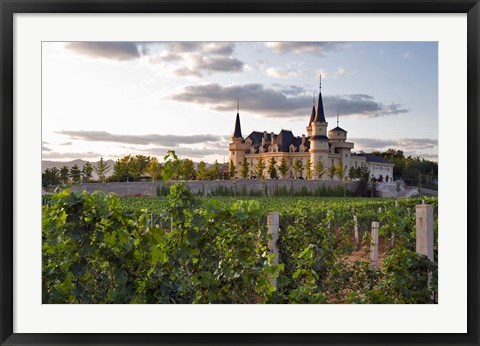 Framed Chateau Changyu AFIP Global winery, Ju Gezhuang Town, China Print