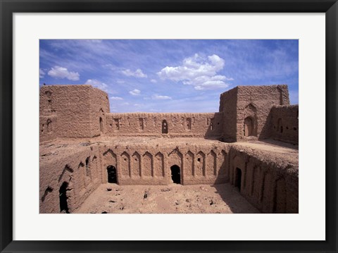 Framed Abandoned Fortress, Morocco Print