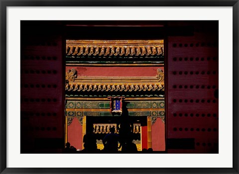 Framed Forbidden City, China Print