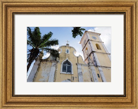 Framed Church of Our Lady of Conception, Inhambane, Mozambique Print