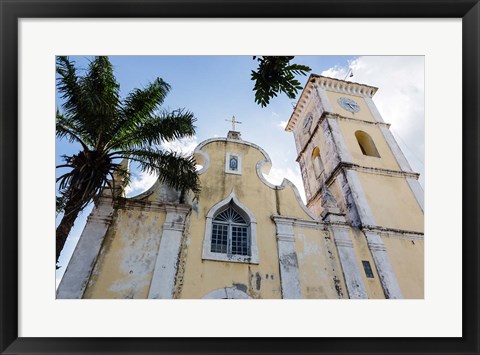 Framed Church of Our Lady of Conception, Inhambane, Mozambique Print