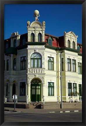 Framed Historic Hohenzollern Building 1906, Swakopmund, Namibia, Africa. Print