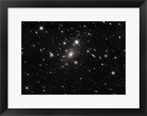 Framed Abell 2666 Galaxy cluster Print