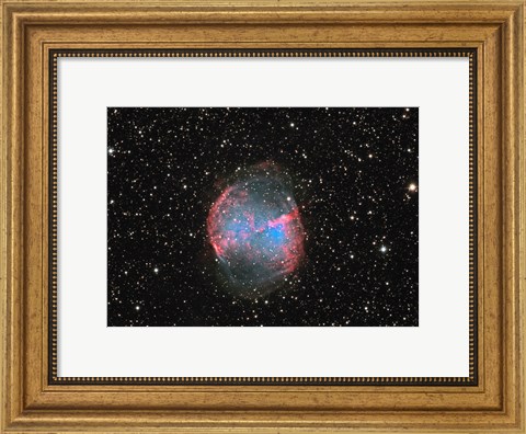 Framed M27 the Dumbbell nebula Print