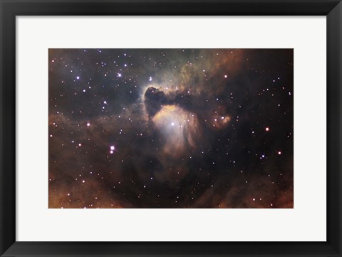 Framed Cave of IC1848 Print