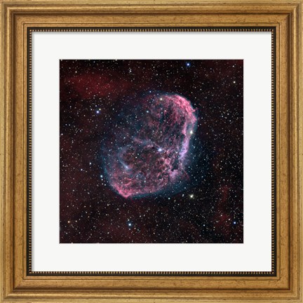 Framed Crescent Nebula Print