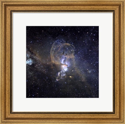 Framed Loops of NGC 3576 Print