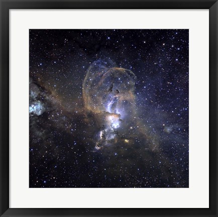 Framed Loops of NGC 3576 Print