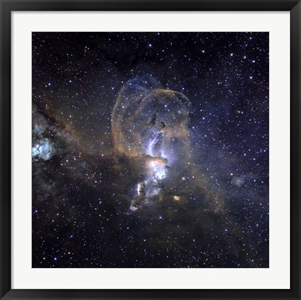 Framed Loops of NGC 3576 Print