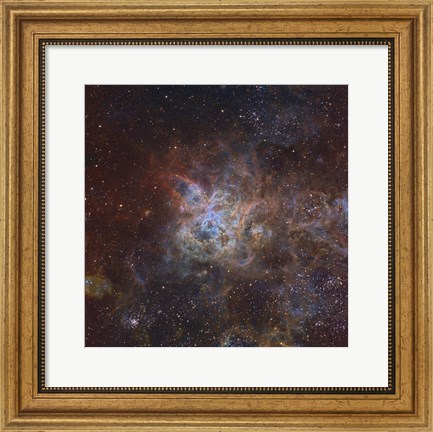 Framed Tarantula Nebula Print