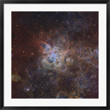 Framed Tarantula Nebula Print