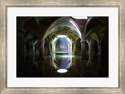 Framed MOROCCO, EL, JADIDA, Portuguese Fortress, Cistern Print