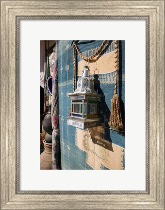 Framed Moroccan Souvenirs, Ait Ouritane, Todra Gorge Area, Tinerhir, Morocco Print