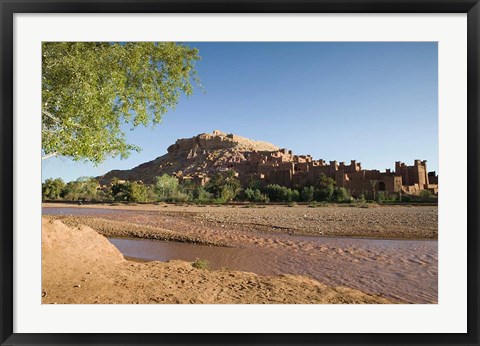 Framed MOROCCO, AIT BENHADDOU, Kasbah Print