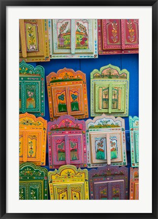 Framed MOROCCO, ESSAOUIRA: Market Souvenirs Print