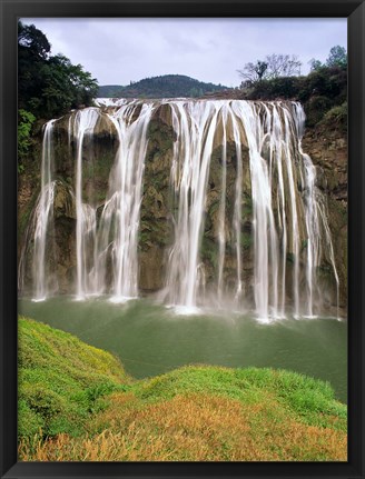 Framed Huangguoshu Falls, Anshun, Guizhou, China Print