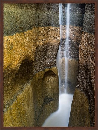 Framed Lower Gorge, Hell&#39;s Gate National Park, Kenya Print