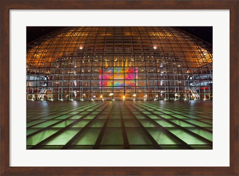 Framed National Grand Theater, Beijing, China Print