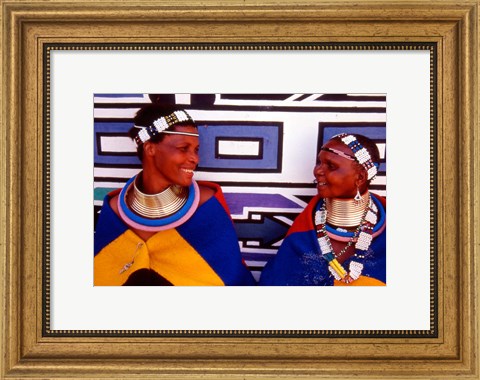 Framed Ndembelle Women, South Africa Print