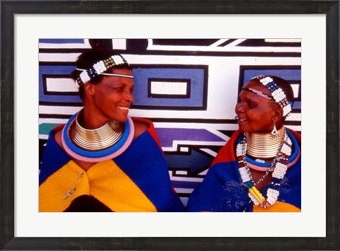 Framed Ndembelle Women, South Africa Print