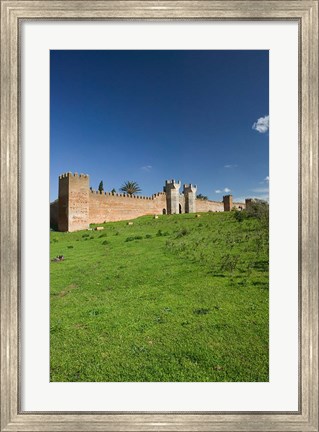 Framed MOROCCO, Rabat: Chellah, Merenid Necropolis, 13th c. Print