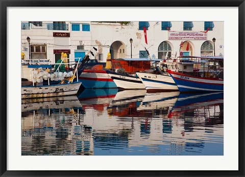 Framed Old Port, Bizerte, Tunisia Print