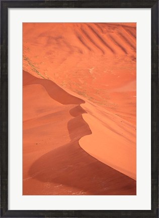 Framed Namibia, Sossusvlei. Namib-Naukluft Desert Print