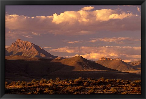 Framed South Africa, Nieu Bethesda, Naudeberg Pass Print