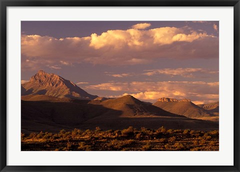 Framed South Africa, Nieu Bethesda, Naudeberg Pass Print