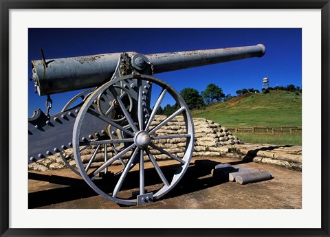 Framed South Africa, Mpumalanga, Cannon from Anglo Boer War Print