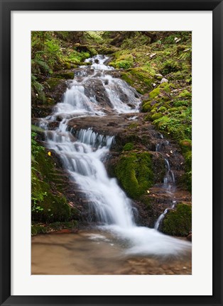 Framed Waterfall, Bhutan Print