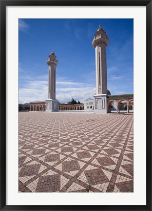 Framed Tunisia, Monastir, Mausoleum of Habib Bourguiba Print