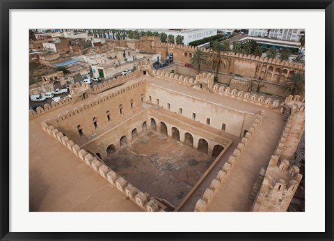 Framed Tunisia, Sousse, Ribat, 8th c. fortification Print