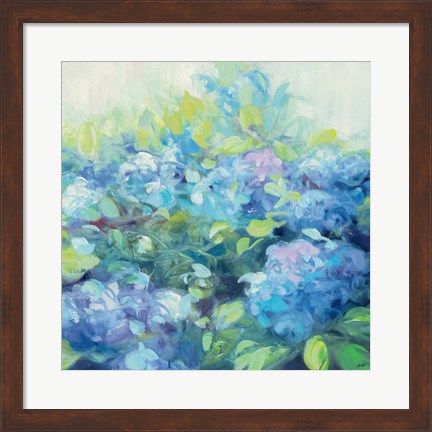 Framed Bright Hydrangea II Print